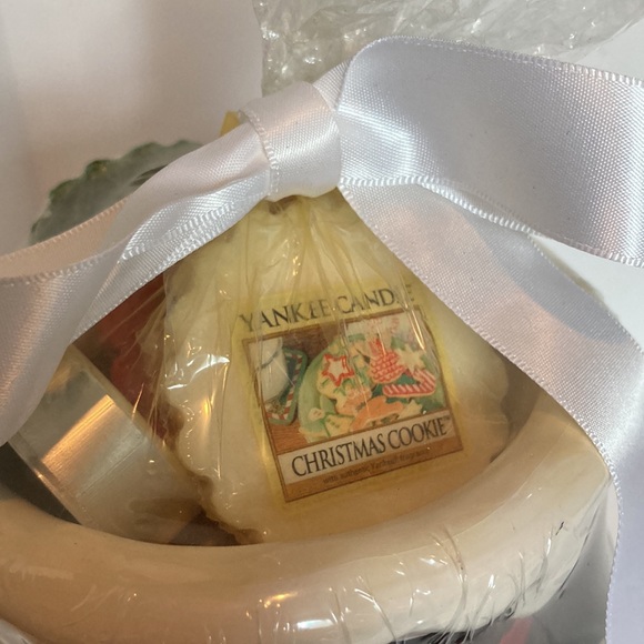 Yankee Candle Vintage Holiday Snowman Tart Warmer 1 Tea light 3 Melts RARE 6" T - Picture 10 of 14